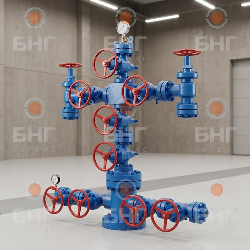 Елка фонтанной арматуры DN 150 PN 70 чертеж